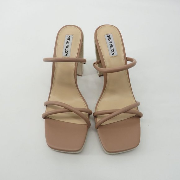 Steve Madden JoJo Women's Tan Slip On Sandal Size 11 NIB $100 - Picture 2 of 8